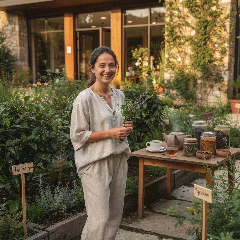 Šálka upokojujúceho bylinkového čaju s jemným dymovým nádychom.